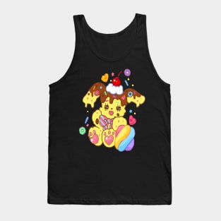 bunny cake cutest fluffy baby bunny lovers Tank Top